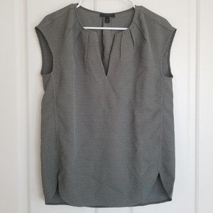 J Crew V-Neck Sleeveless Blouse